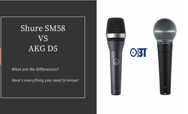 So sánh micro Shure SM58 với micro AKG D5