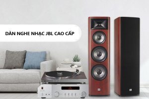 Dàn nghe nhạc JBL tích hợp đầu đĩa than cao cấp