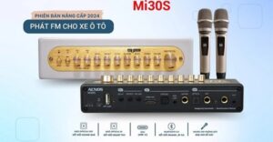 Micro kèm vang Acnos Mi30s V2 cao cấp