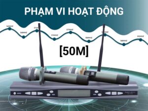 Khả năng thu phát sóng Micro không dây Baiervires BS-790s