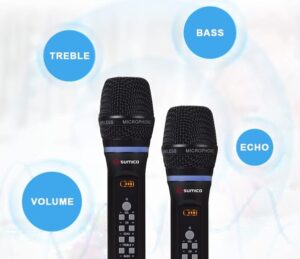 Micro không dây Sumico UHF 300U âm thanh chất lượng
