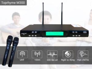 Micro không dây Toprhyme M300 cao cấp